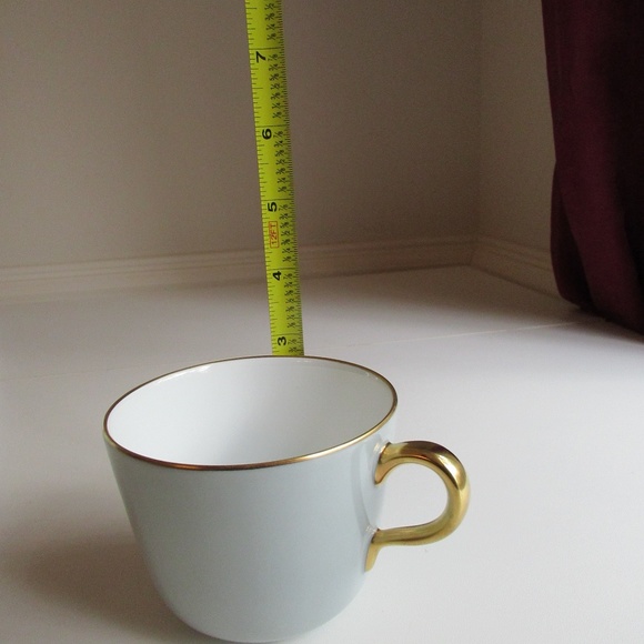 OMC Okura unique 2 tone Gray Tea cup & saucer - Picture 11 of 12